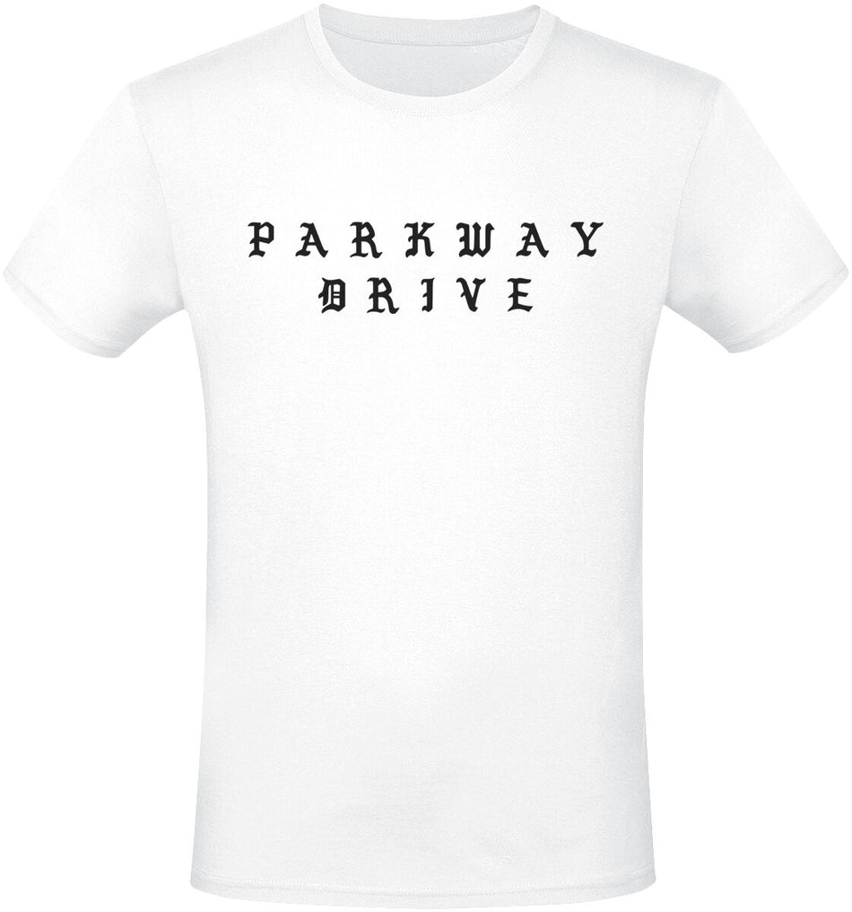 T-Shirt Manches courtes  de Parkway Drive - Glitch - S à XXL - pour Homme - blanc - Parkway Drive