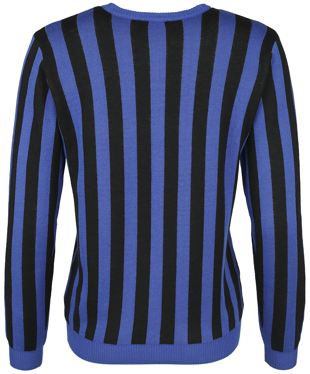 Pull tricoté Gothic de Wednesday - Nevermore - S à XXL - pour Femme - multicolore - Wednesday - View 2