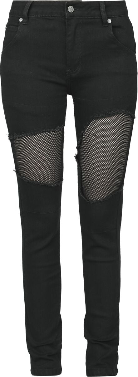 Jean  de Black Premium by EMP - Megan - W28L30 à W30L30 - pour Femme - noir - Black Premium by EMP