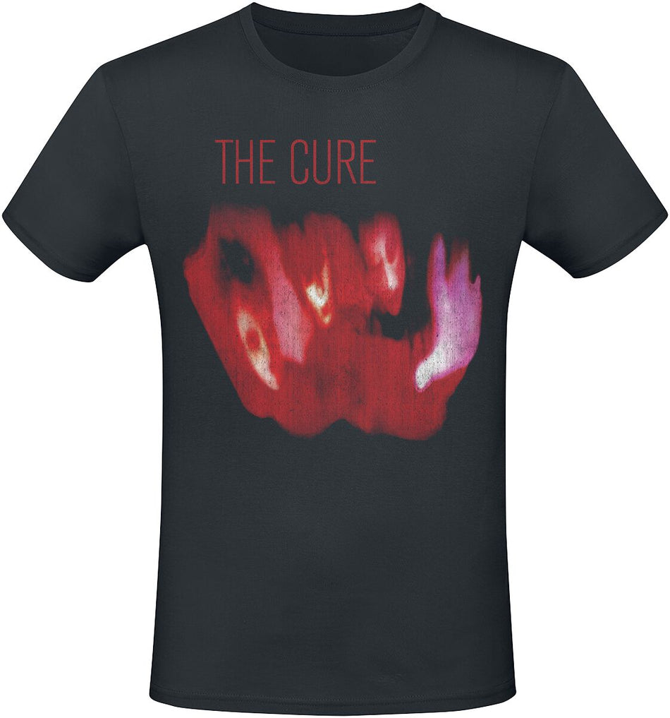 T-Shirt Manches courtes  de The Cure - Pornography 1982 - S à 3XL - pour Homme - noir - The Cure