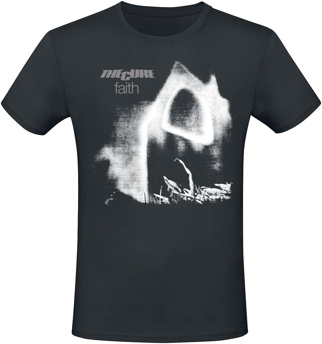 T-Shirt Manches courtes  de The Cure - Faith - S à 3XL - pour Homme - noir - The Cure