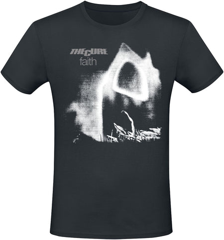 T-Shirt Manches courtes  de The Cure - Faith - S à 3XL - pour Homme - noir - The Cure