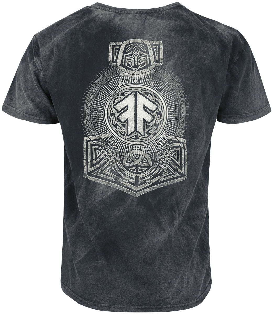 T-Shirt Manches courtes  de Amon Amarth - The Way Of Vikings - S à 4XL - pour Homme - gris - Amon Amarth - View 2