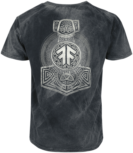 T-Shirt Manches courtes  de Amon Amarth - The Way Of Vikings - S à 4XL - pour Homme - gris - Amon Amarth - View 2