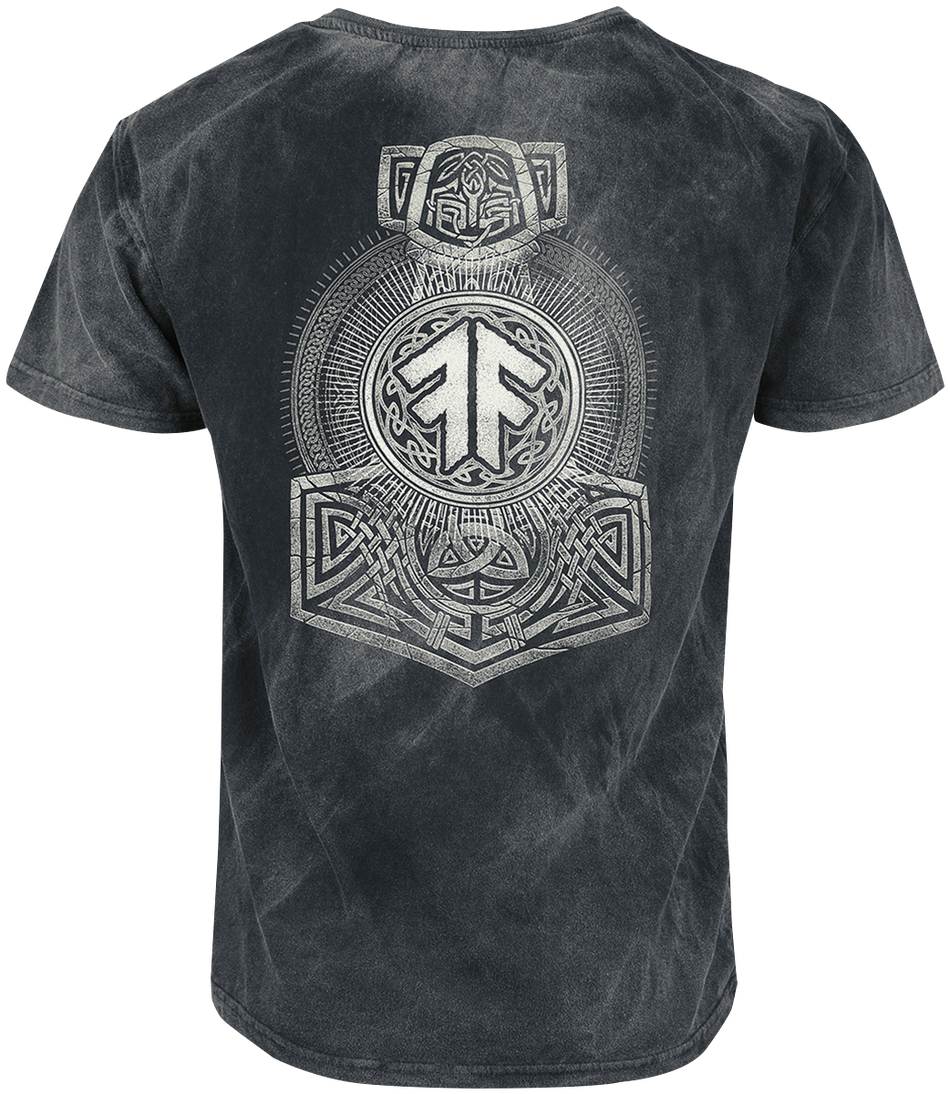 T-Shirt Manches courtes  de Amon Amarth - The Way Of Vikings - S à 4XL - pour Homme - gris - Amon Amarth - View 2