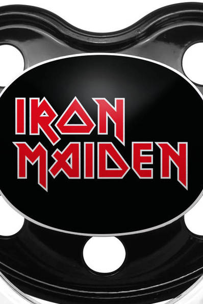 Tétine  de Iron Maiden - pour les bébés - Iron Maiden Logo - pour filles & garçonse - noir/rouge - Iron Maiden - View 2