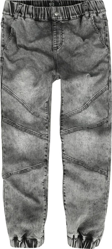Jean  de RED by EMP - Bas de Jogging Effet Jean - S à XXL - pour Homme - gris foncé - RED by EMP