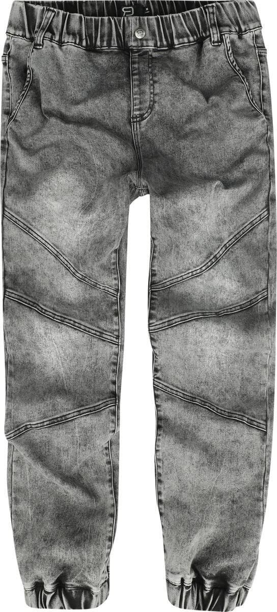 Jean  de RED by EMP - Bas de Jogging Effet Jean - S à XXL - pour Homme - gris foncé - RED by EMP