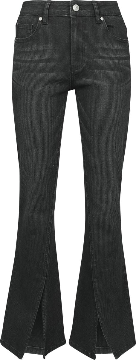 Jean  de RED by EMP - Grace - Jean Fendu - W27L32 - pour Femme - noir - RED by EMP
