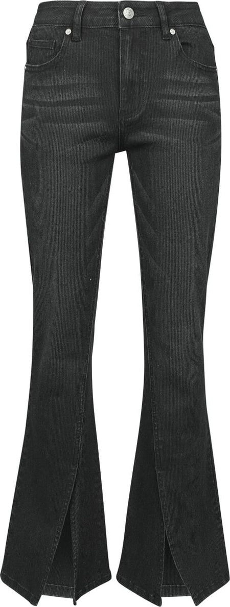 Jean  de RED by EMP - Grace - Jean Fendu - W27L32 - pour Femme - noir - RED by EMP