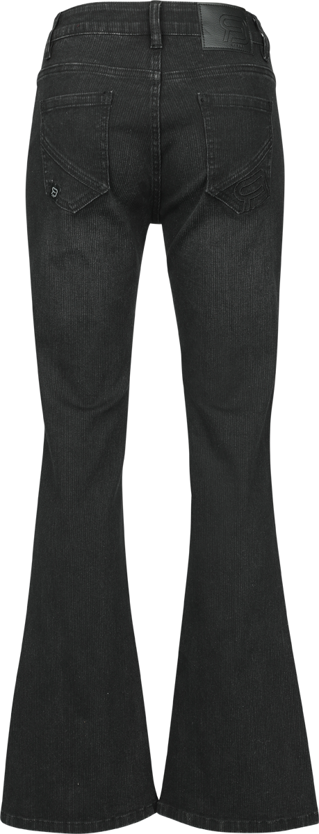 Jean  de RED by EMP - Grace - Jean Fendu - W27L32 - pour Femme - noir - RED by EMP - View 2