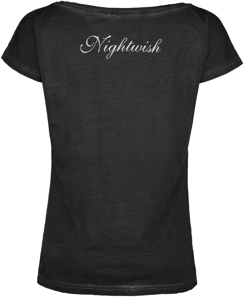 T-Shirt Manches courtes  de Nightwish - Stone Angel - M à XXL - pour Femme - noir - Nightwish - View 2