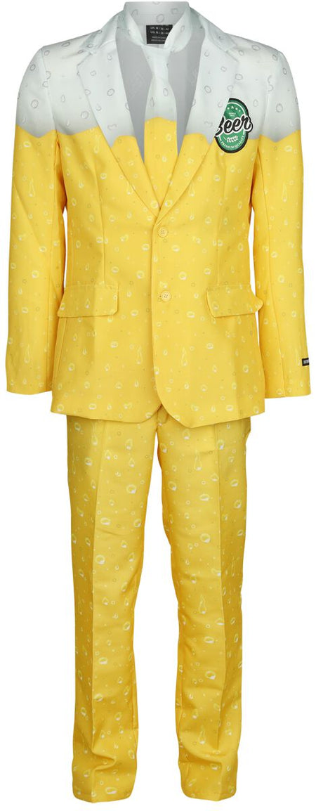 Costume Fun de Suitmeister - Premium Beer Yellow - Bieranzug - pour Homme - Standard - Suitmeister