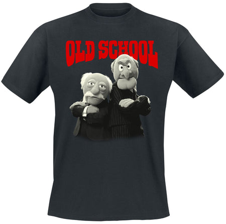 T-Shirt Manches courtes  de Le Muppet Show - Old School - M à 5XL - pour Homme - noir - Le Muppet Show