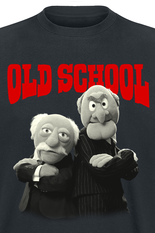 T-Shirt Manches courtes  de Le Muppet Show - Old School - M à 5XL - pour Homme - noir - Le Muppet Show - View 2