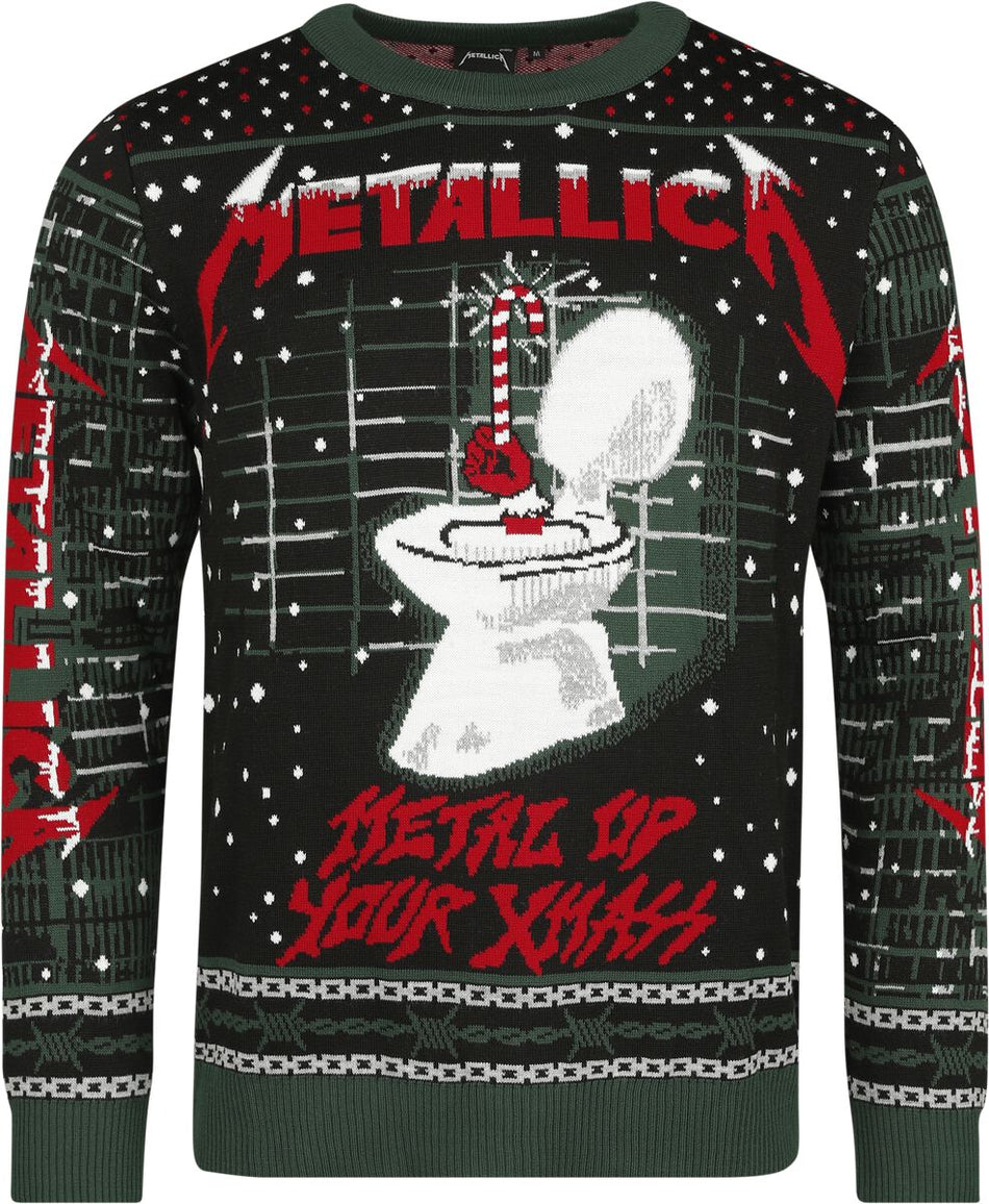 Pull de Noël  de Metallica - Holiday Sweater (Metal Up Your Ass) - S à 5XL - pour Homme - multicolore - metallica