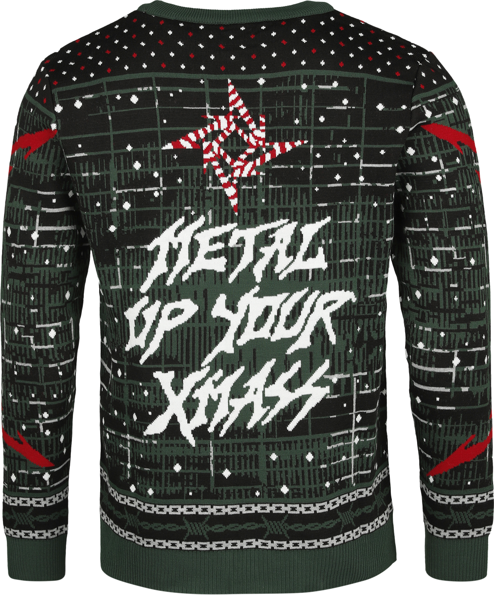 Pull de Noël  de Metallica - Holiday Sweater (Metal Up Your Ass) - S à 5XL - pour Homme - multicolore - metallica - View 2