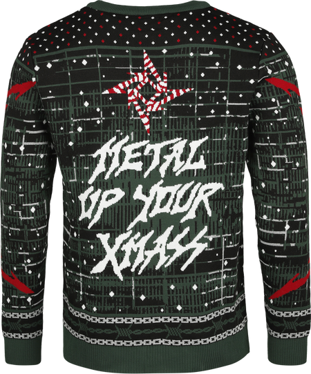 Pull de Noël  de Metallica - Holiday Sweater (Metal Up Your Ass) - S à 5XL - pour Homme - multicolore - metallica - View 2