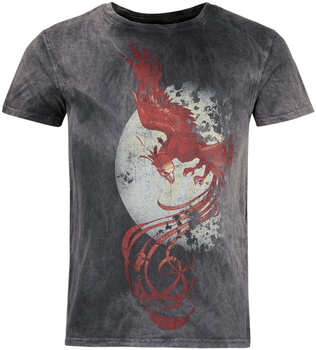 T-Shirt Manches courtes  de Harry Potter - Fawkes - S à XXL - pour Homme - multicolore - Harry Potter