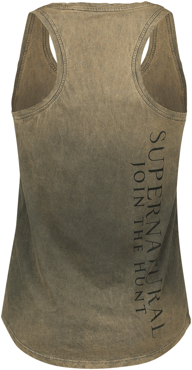 Top  de Supernatural - Join The Hunt - S - pour Femme - vert - Supernatural - View 2