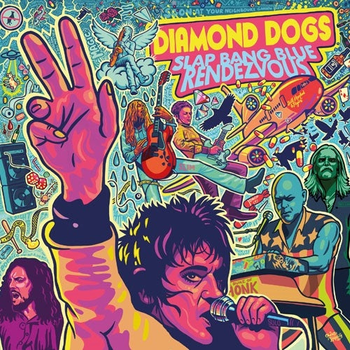 Slap Bang Blue Rendezvous - Front Cover