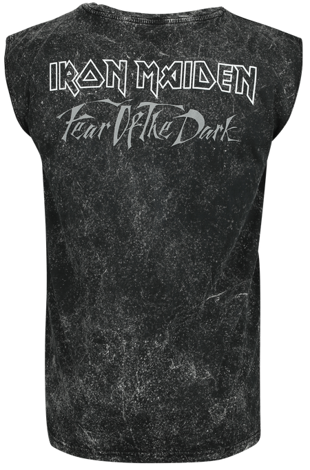 Débardeur  de Iron Maiden - Fear Of The Dark - S à 4XL - pour Homme - gris - Iron Maiden - View 2