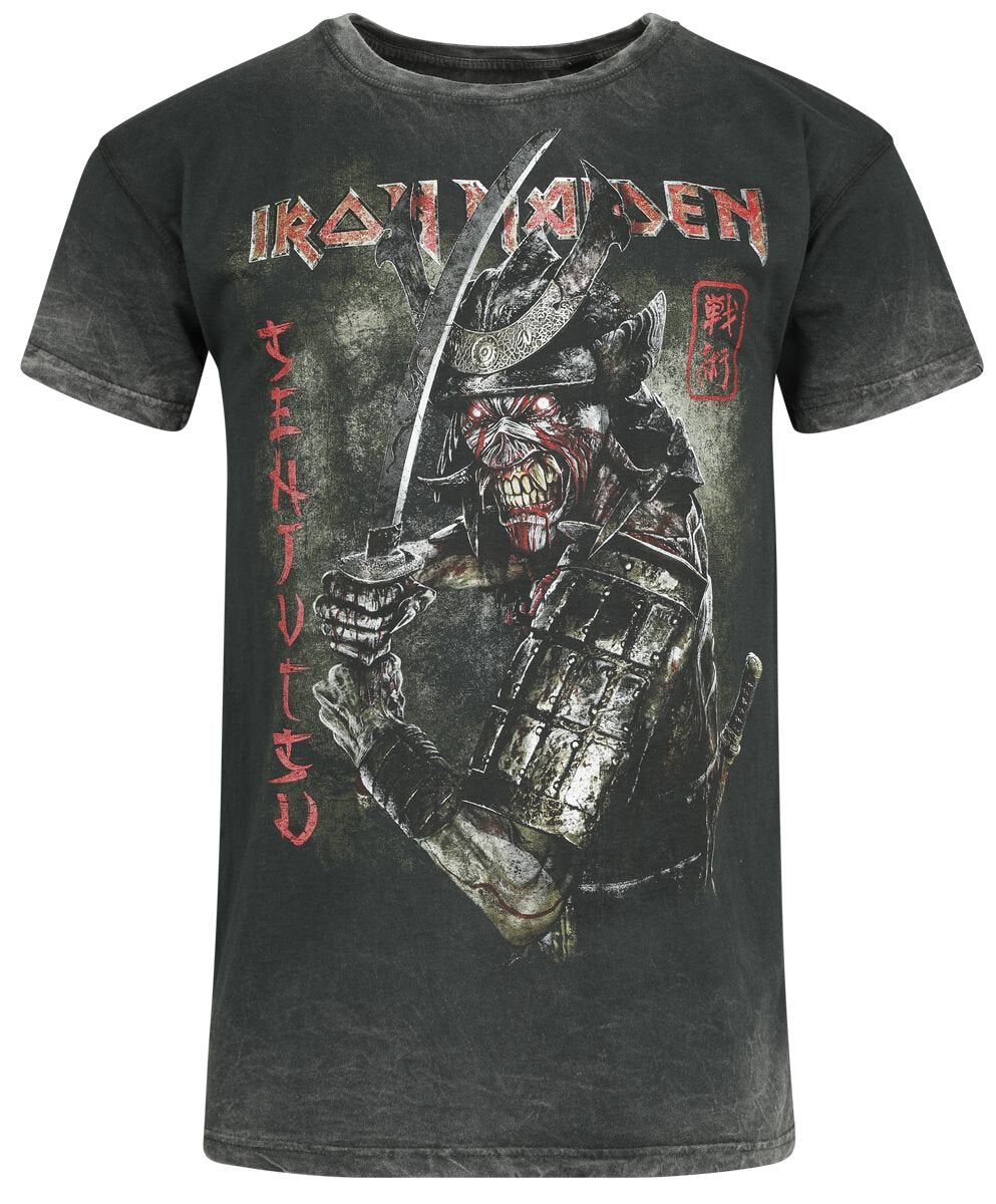 T-Shirt Manches courtes  de Iron Maiden - Seal 23 - S à 4XL - pour Homme - gris - Iron Maiden