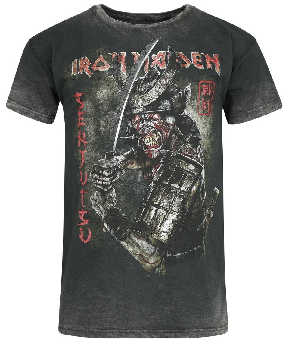 T-Shirt Manches courtes  de Iron Maiden - Seal 23 - S à 4XL - pour Homme - gris - Iron Maiden