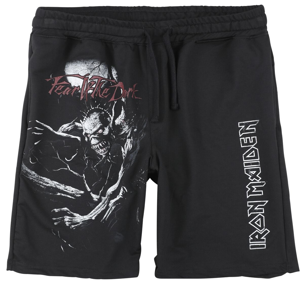 Short  de Iron Maiden - Fear Of The Dark - L - pour Homme - noir - Iron Maiden
