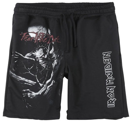 Short  de Iron Maiden - Fear Of The Dark - L - pour Homme - noir - Iron Maiden