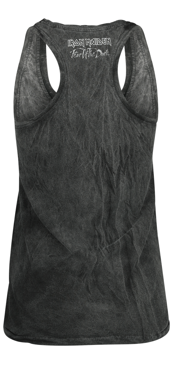 Top  de Iron Maiden - Fear Of The Dark - S à 4XL - pour Femme - anthracite - Iron Maiden - View 2
