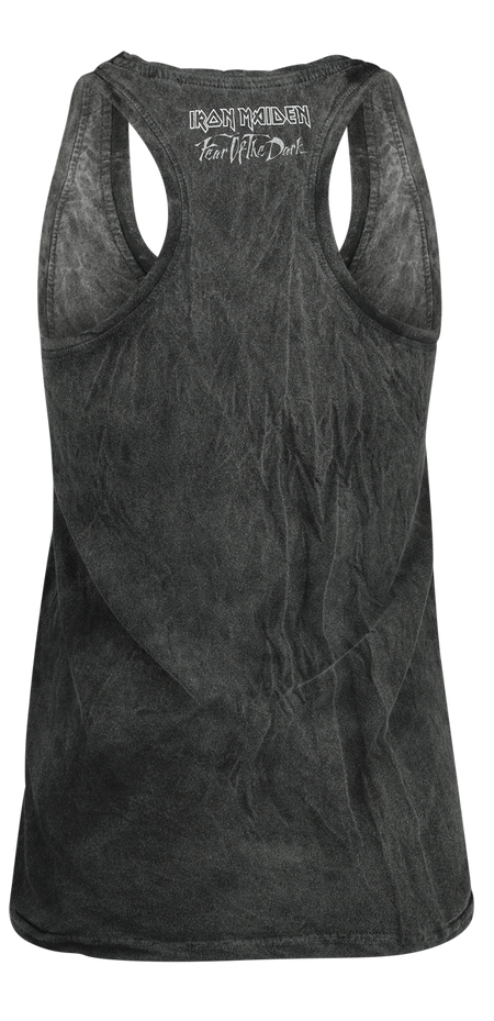 Top  de Iron Maiden - Fear Of The Dark - S à 4XL - pour Femme - anthracite - Iron Maiden - View 2