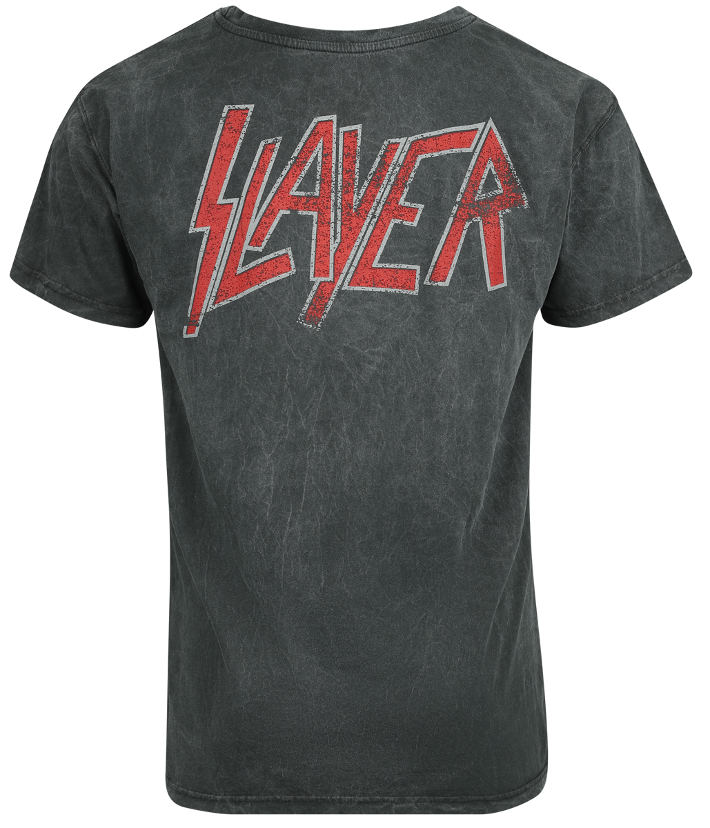 T-Shirt Manches courtes  de Slayer - South Of Heaven - S à 4XL - pour Homme - anthracite - Slayer - View 2
