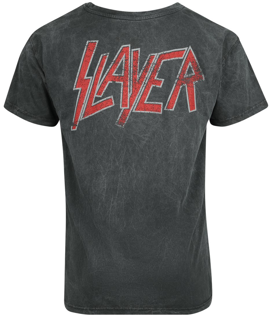 T-Shirt Manches courtes  de Slayer - South Of Heaven - S à 4XL - pour Homme - anthracite - Slayer - View 2