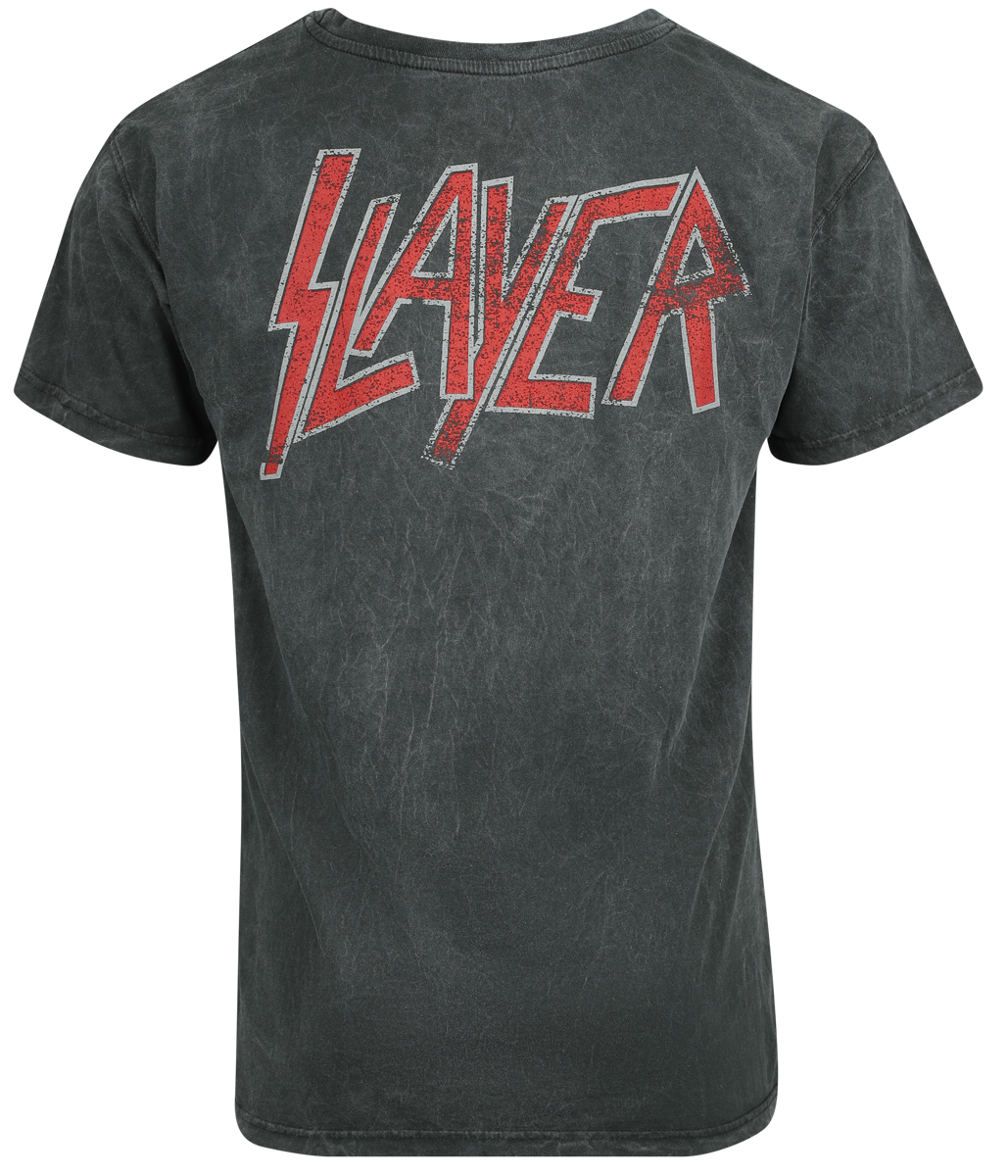 T-Shirt Manches courtes  de Slayer - South Of Heaven - S à 4XL - pour Homme - anthracite - Slayer - View 2