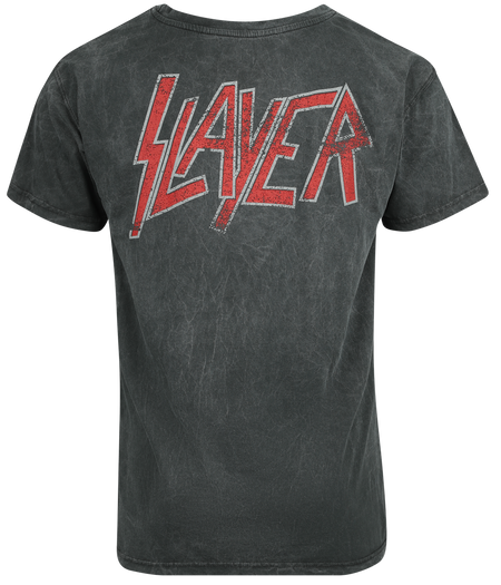 T-Shirt Manches courtes  de Slayer - South Of Heaven - S à 4XL - pour Homme - anthracite - Slayer - View 2