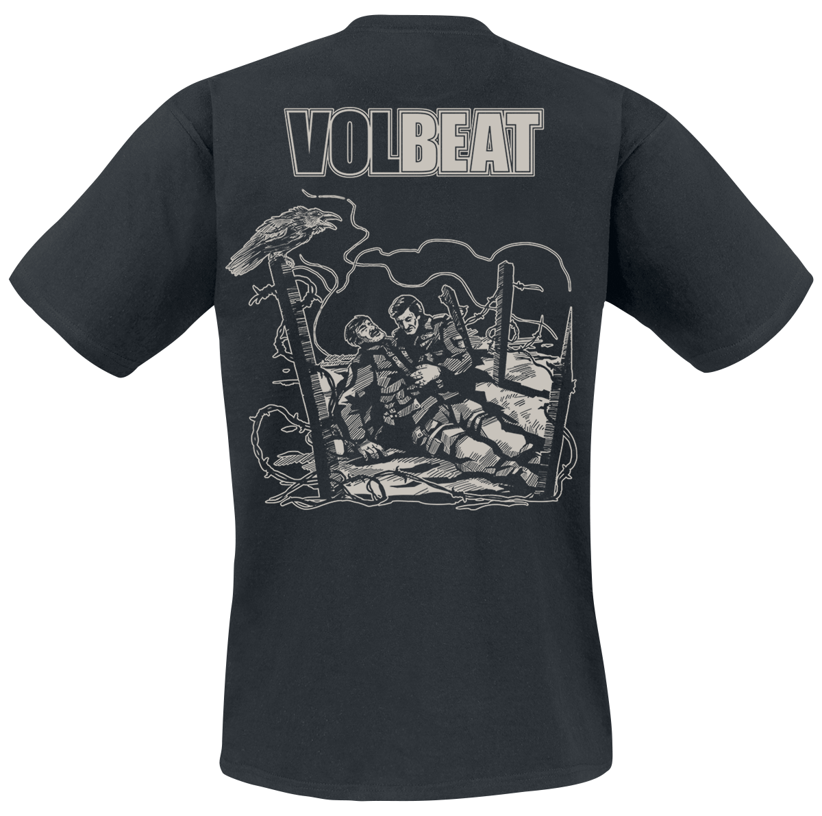 T-Shirt Manches courtes  de Volbeat - Step Into Light - S à XXL - pour Homme - noir - Volbeat - View 2