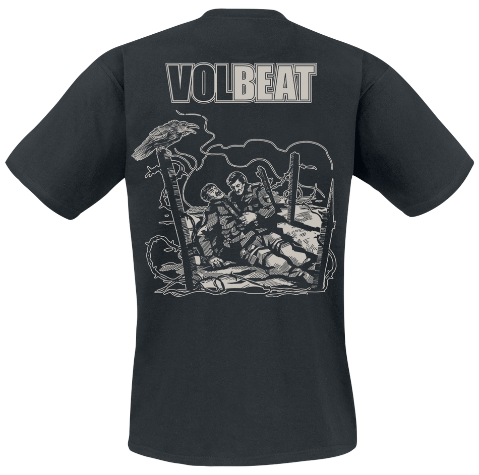 T-Shirt Manches courtes  de Volbeat - Step Into Light - S à XXL - pour Homme - noir - Volbeat - View 2