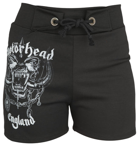 Short  de Motörhead - Logo England - S à L - pour Femme - noir - Motörhead