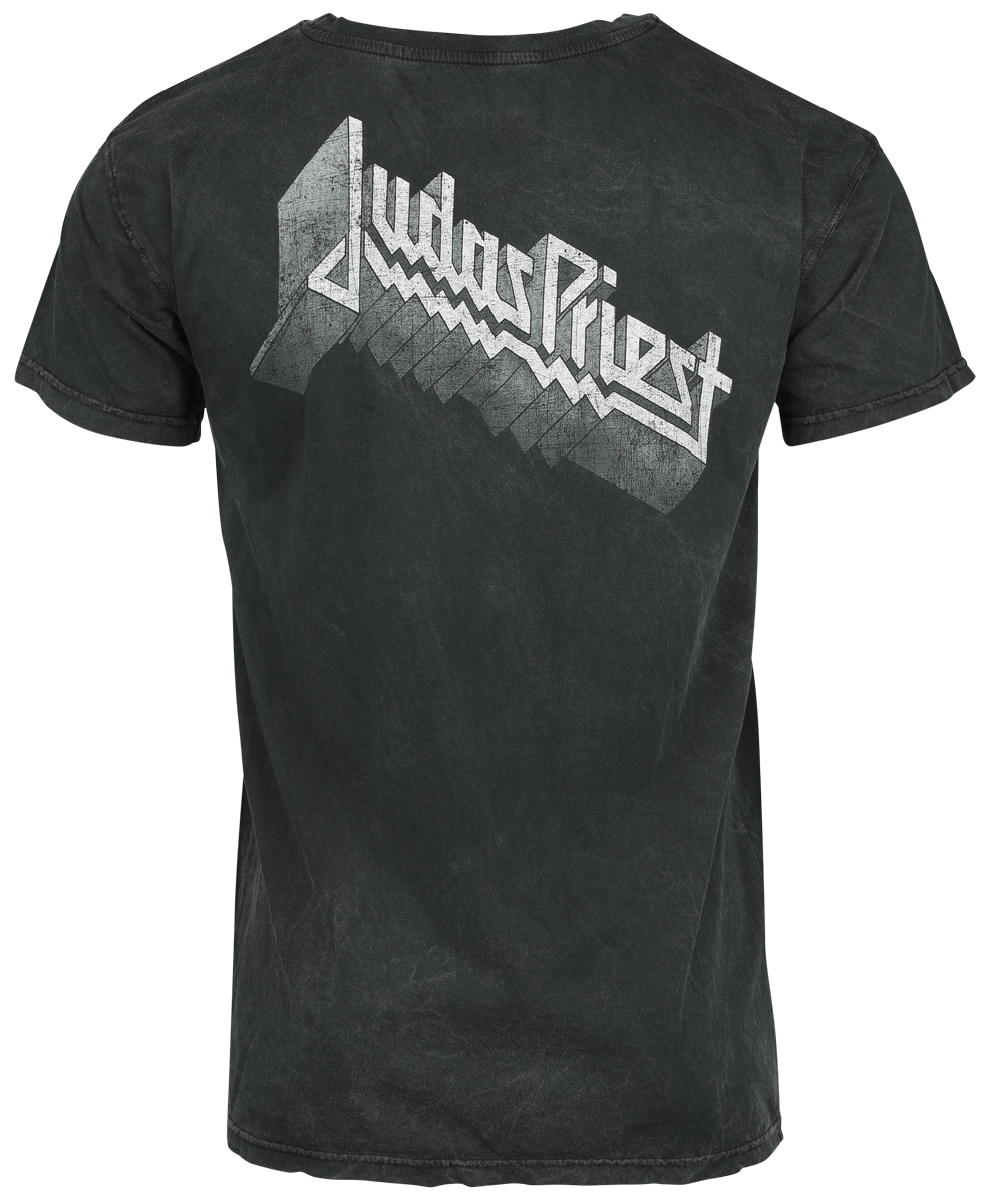 T-Shirt Manches courtes  de Judas Priest - SCF - S à 4XL - pour Homme - anthracite - Judas Priest - View 2