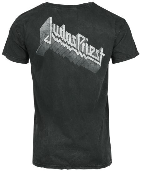 T-Shirt Manches courtes  de Judas Priest - SCF - S à 4XL - pour Homme - anthracite - Judas Priest - View 2