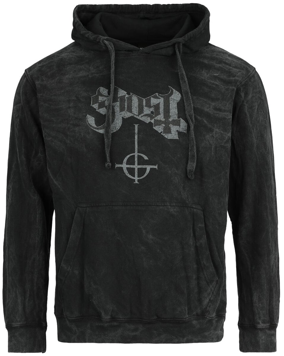 Sweat-shirt à capuche  de Ghost - Papa Wrath - S à L - pour Homme - anthracite - Ghost