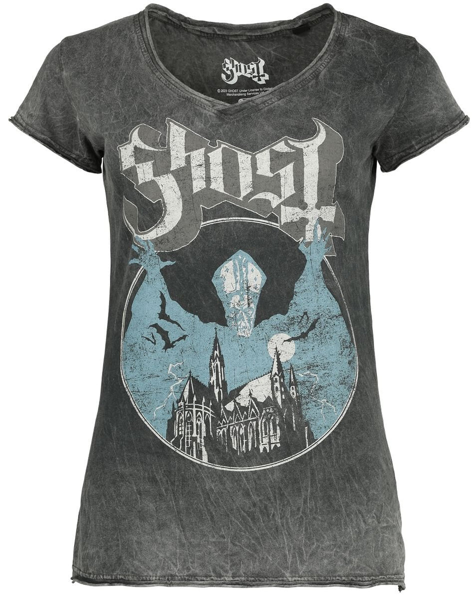T-Shirt Manches courtes  de Ghost - Opus - S à 4XL - pour Femme - gris - Ghost