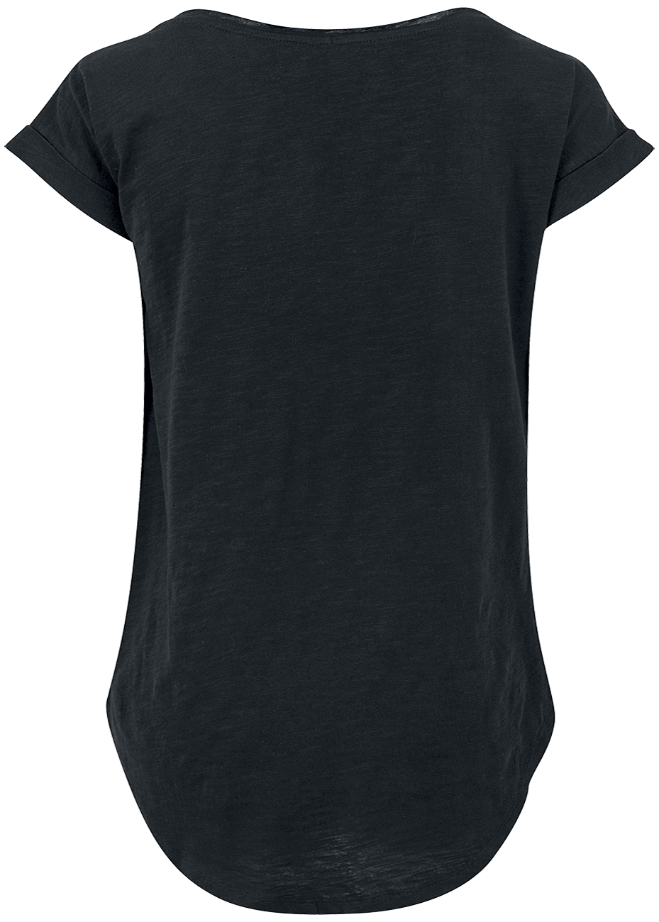 T-Shirt Manches courtes Fun de Slogans - Allergic To Colours - S à 5XL - pour Femme - noir - Slogans - View 2