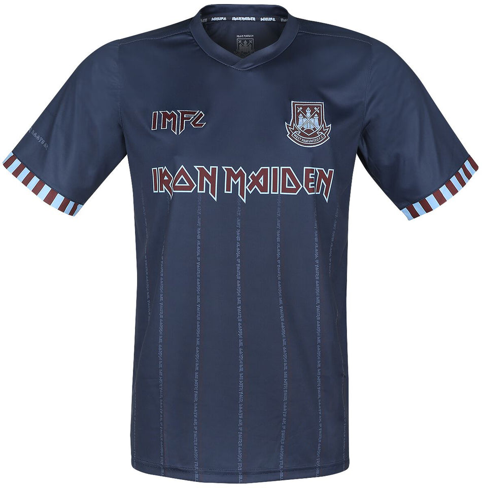 Jersey  de Iron Maiden - IMFC West Ham Jersey - S à 5XL - pour Homme - bleu - Iron Maiden