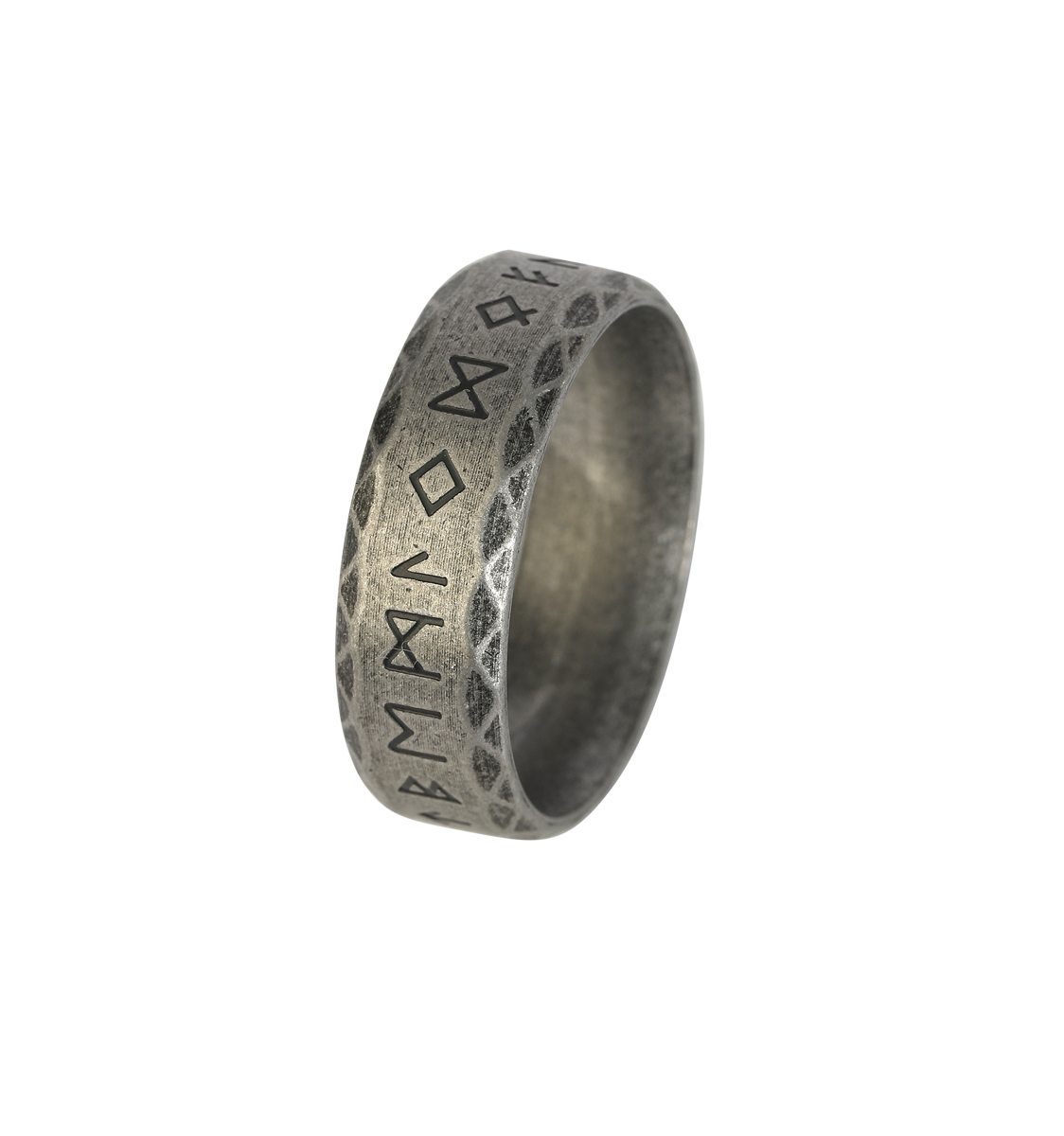 Bague  de etNox - Runes - pour Unisexe - couleur argent - etNox - View 2