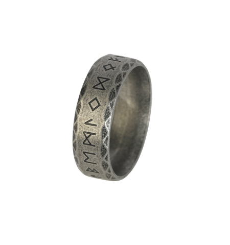Bague  de etNox - Runes - pour Unisexe - couleur argent - etNox - View 2
