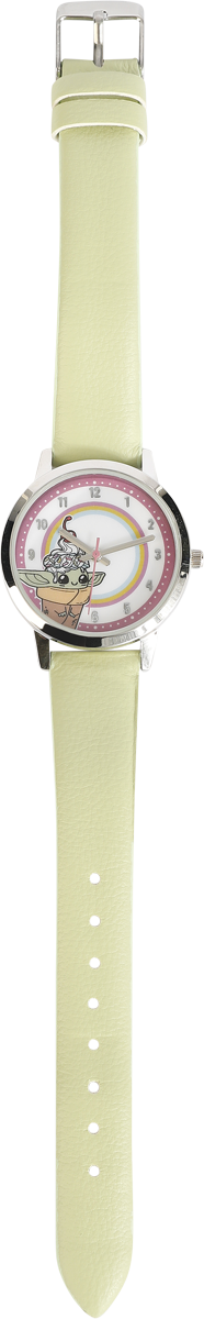 Montres bracelets Disney de Star Wars - The Mandalorian - Grogu - Glace - pour Femme - vert - Star Wars - View 2