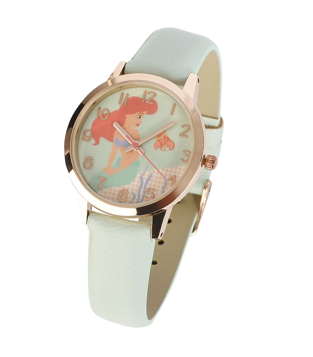 Montres bracelets Disney de La Petite Sirène - Ariel - pour Femme - turquoise - La Petite Sirène