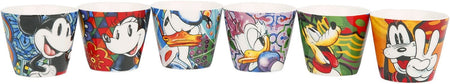 Mug Disney de Mickey & Minnie Mouse - Mickey & ses Amis - Lot de 6 Tasses à Espresso - pour Unisexe - multicolore - Mickey & Minnie Mouse
